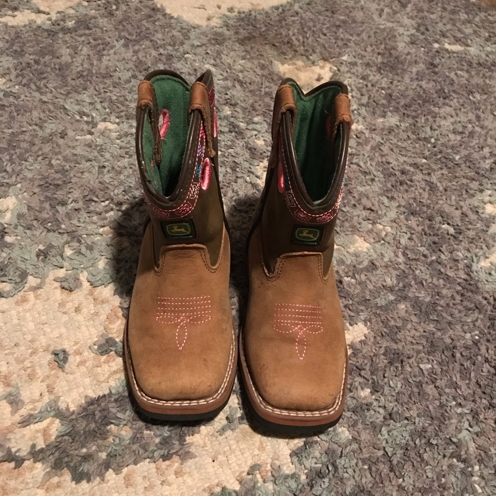 Girls John Deere boots